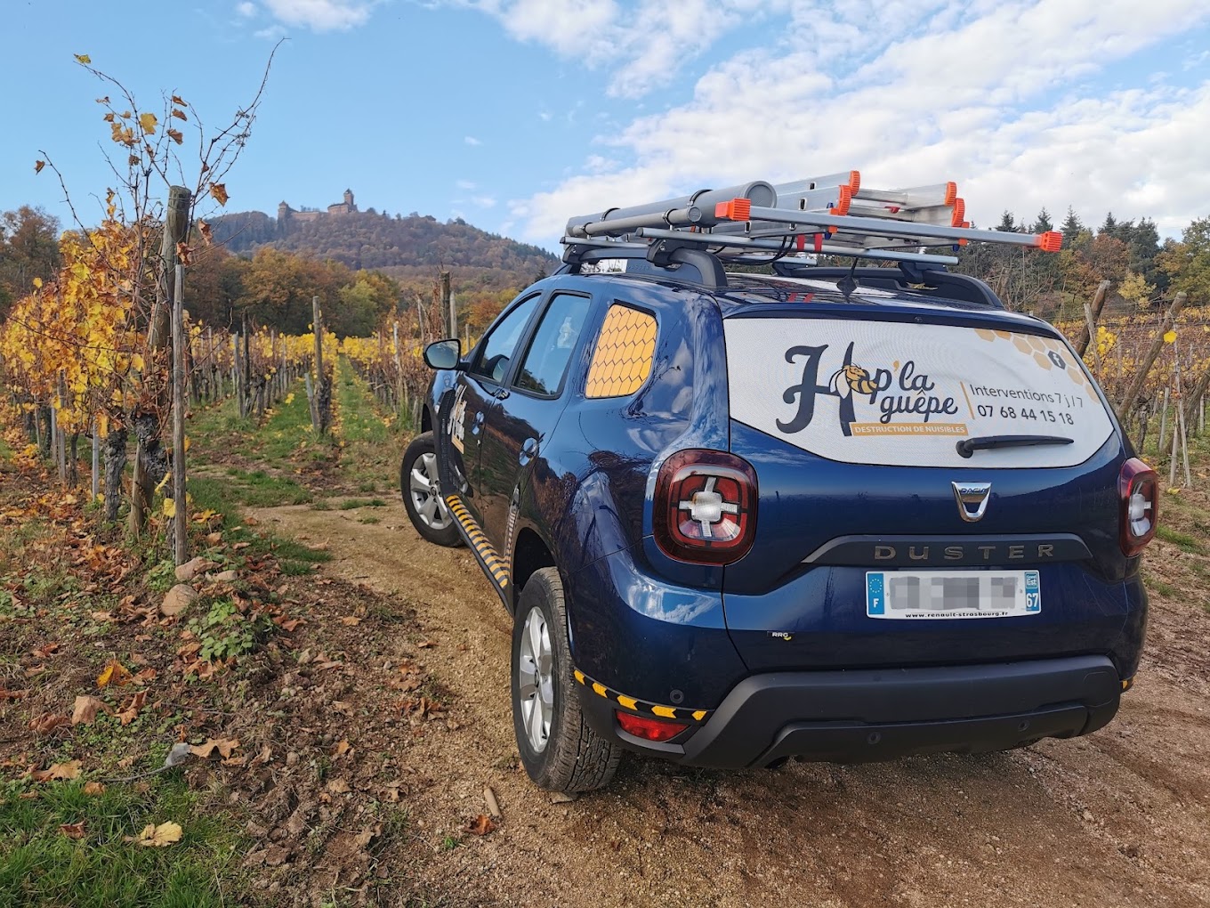 Hop'la Guêpe véhicule d'intervention